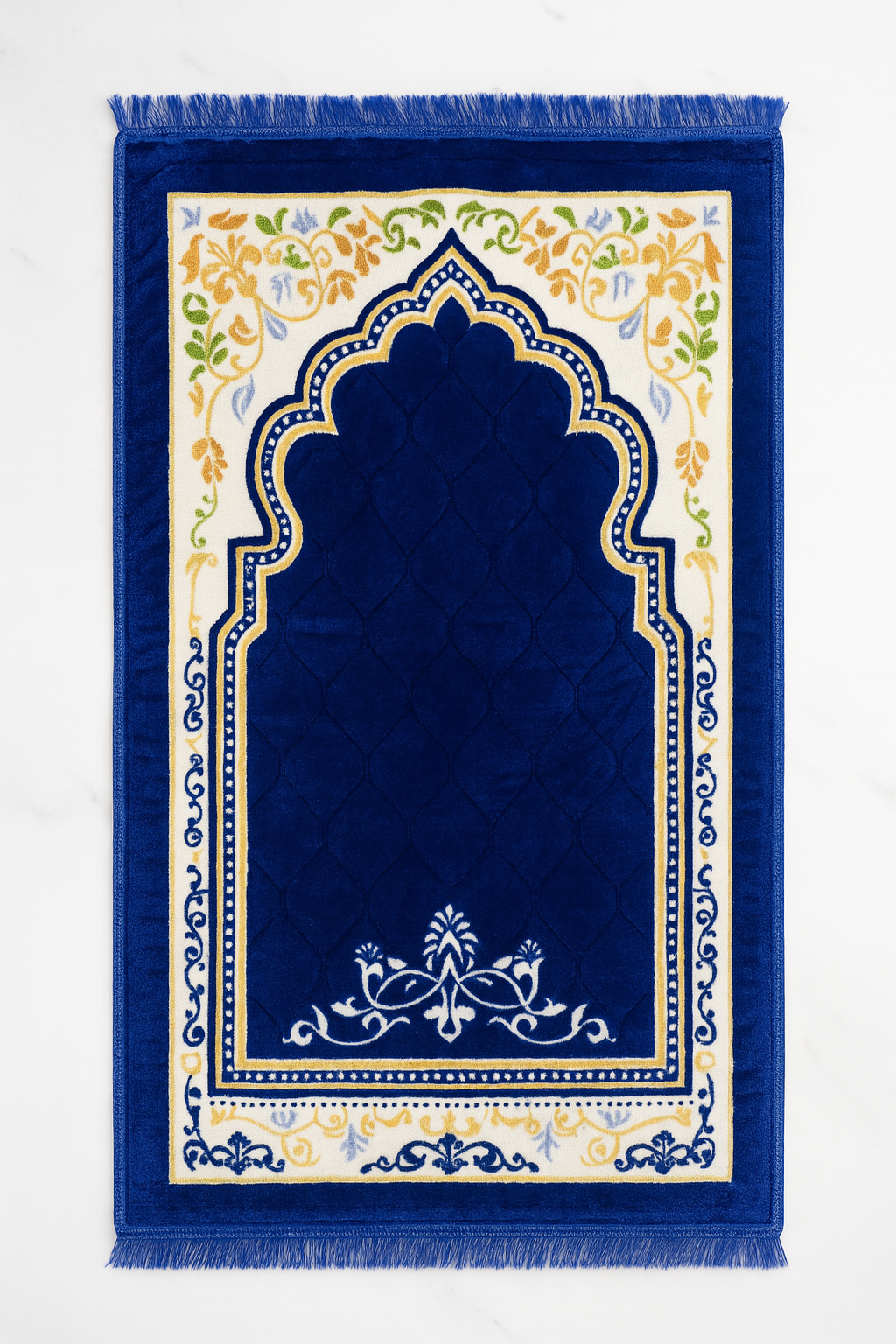 Blue mehrab janemaz – plush velvet