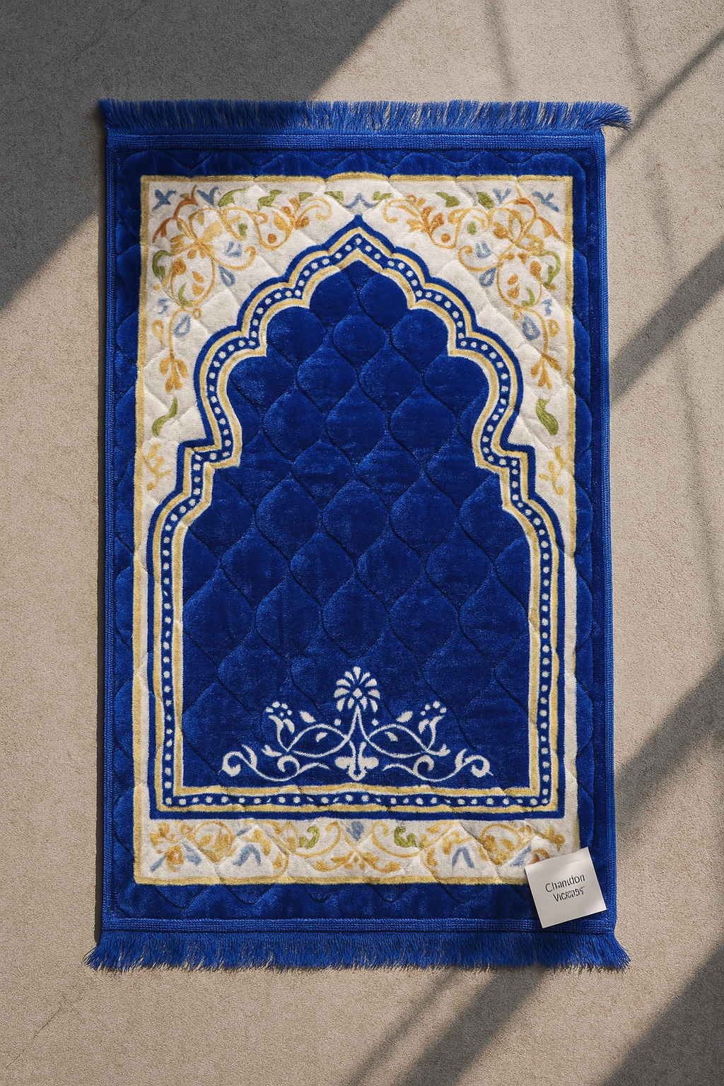 Blue mehrab janemaz – plush velvet