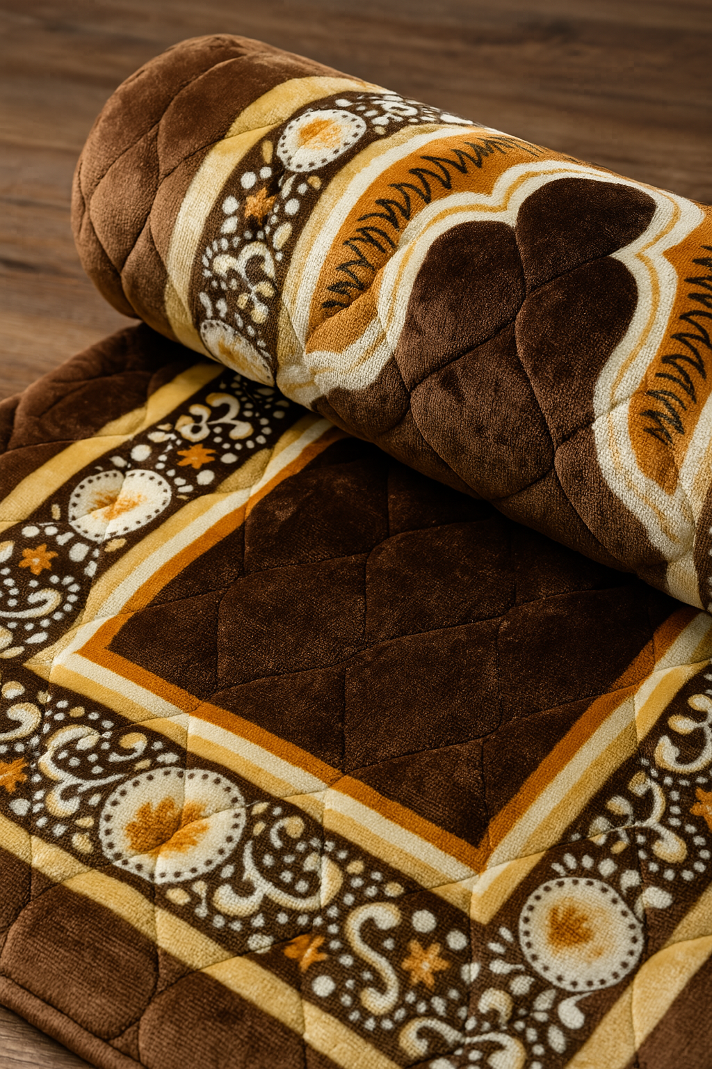 Arch Design Foam Padded Velvet Janemaz